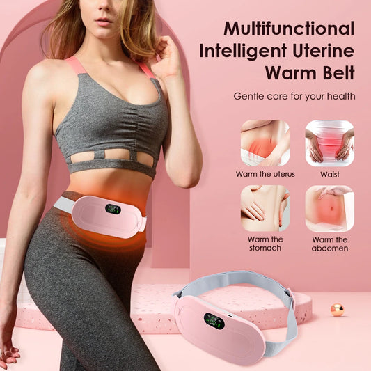 Portable Menstrual Heating Belt with Massage – Period Pain Relief